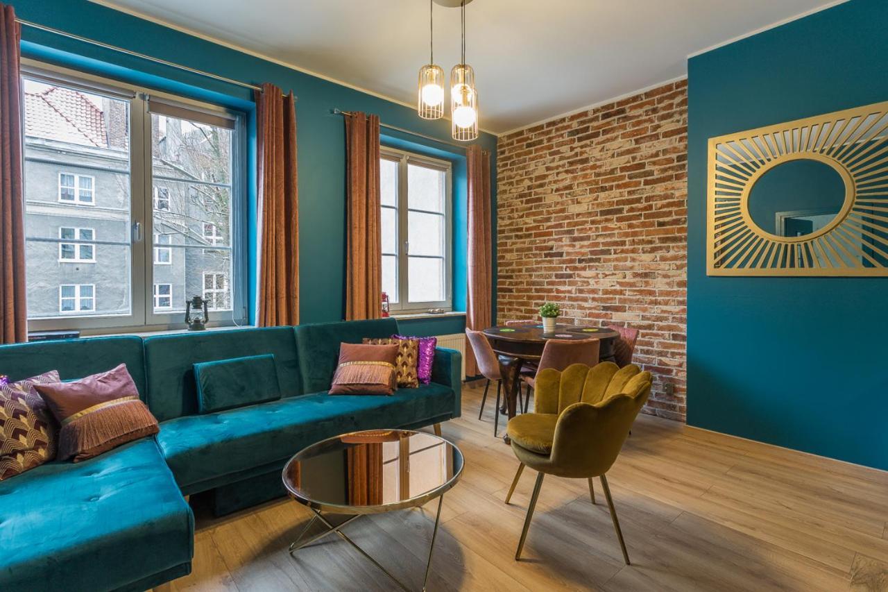Apartament Cichy Zakatek Obok Fontanny Neptuna Гданьск Экстерьер фото